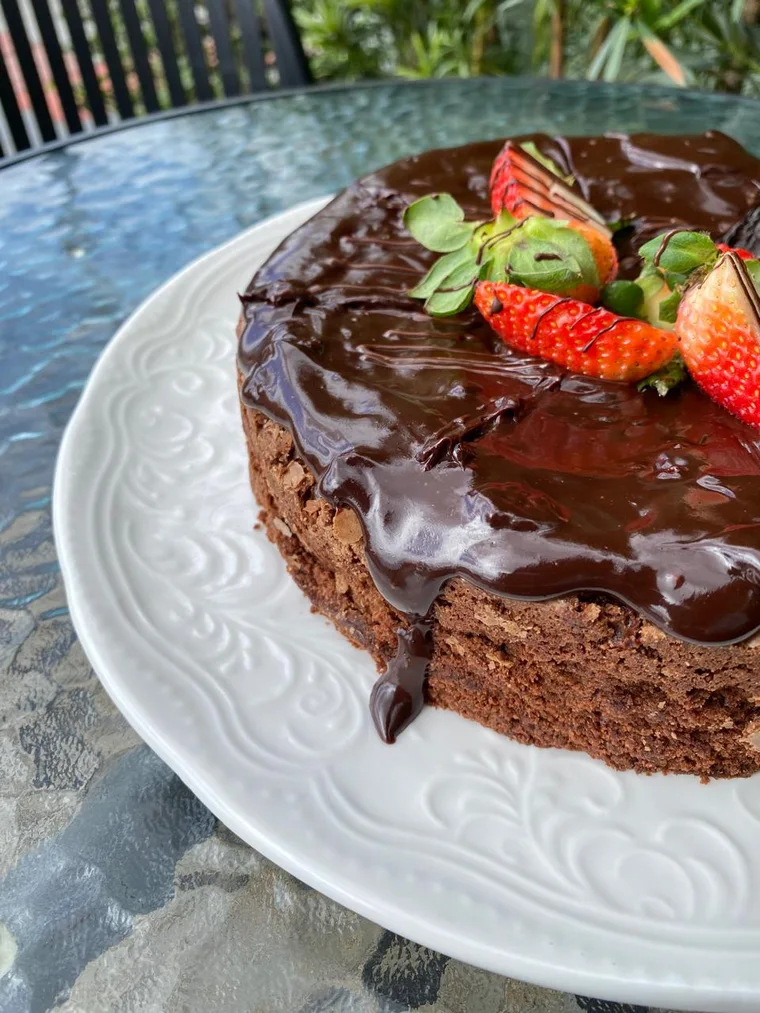 Brownie pecatto, fotografia oficial da central de encomendas Bem Viver