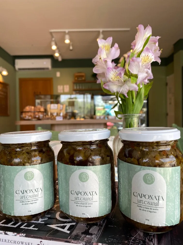 Caponata artesanal, fotografia oficial da central de encomendas Bem Viver