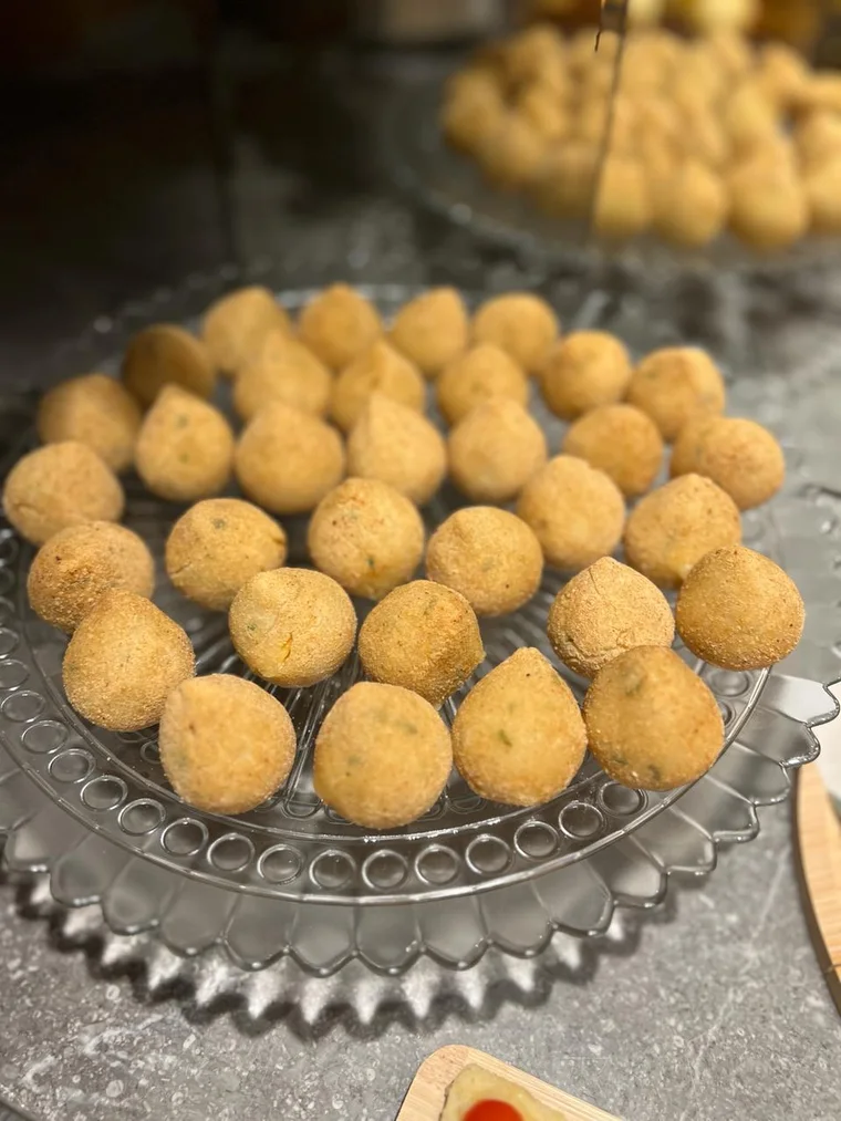 Coxinha baby, fotografia oficial da central de encomendas Bem Viver