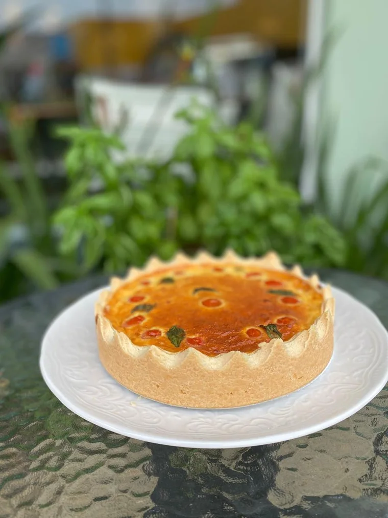 Quiche, fotografia oficial da central de encomendas Bem Viver